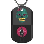 Halloween Zombie Hunter Dog Tag (Two Sides)