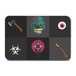 Halloween Zombie Hunter Plate Mat