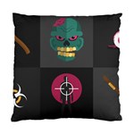 Halloween Zombie Hunter Standard Cushion Case (One Side)