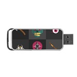 Halloween Zombie Hunter Portable USB Flash (One Side)