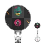 Halloween Zombie Hunter Stainless Steel Nurses Watch