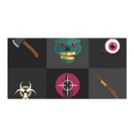 Halloween Zombie Hunter Satin Wrap