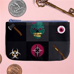 Halloween Zombie Hunter Large Coin Purse