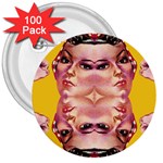 Rosie The Riveter 3  Button (100 pack)