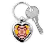 Rosie The Riveter Key Chain (Heart)