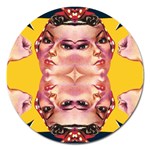 Rosie The Riveter Magnet 5  (Round)