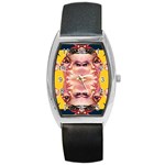 Rosie The Riveter Barrel Style Metal Watch