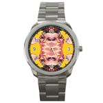 Rosie The Riveter Sport Metal Watch