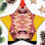 Rosie The Riveter Star Ornament (Two Sides)