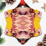 Rosie The Riveter Snowflake Ornament (Two Sides)