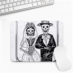 Day Of The Dead Wedding Small Mousepad