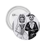 Day Of The Dead Wedding 2.25  Button