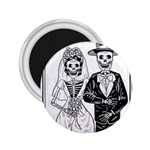 Day Of The Dead Wedding 2.25  Magnet