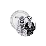 Day Of The Dead Wedding 1.75  Button