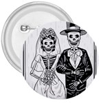 Day Of The Dead Wedding 3  Button