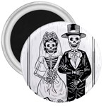 Day Of The Dead Wedding 3  Magnet