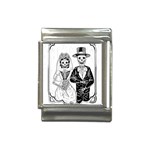 Day Of The Dead Wedding Italian Charm (13mm)