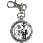 Day Of The Dead Wedding Key Chain Watch