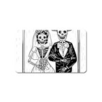 Day Of The Dead Wedding Magnet (Name Card)