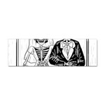 Day Of The Dead Wedding Sticker Bumper (10 pack)