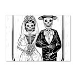 Day Of The Dead Wedding Sticker A4 (10 pack)