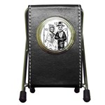 Day Of The Dead Wedding Pen Holder Desk Clock