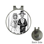 Day Of The Dead Wedding Golf Ball Marker Hat Clip