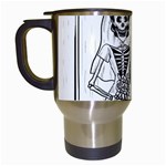 Day Of The Dead Wedding Travel Mug (White)