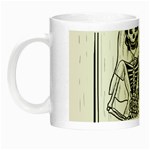 Day Of The Dead Wedding Night Luminous Mug