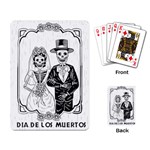 Day Of The Dead Wedding Playing Cards Single Design