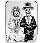 Day Of The Dead Wedding Canvas 18  x 24 