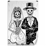 Day Of The Dead Wedding Canvas 20  x 30 