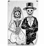 Day Of The Dead Wedding Canvas 24  x 36 