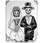 Day Of The Dead Wedding Canvas 36  x 48 