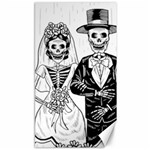 Day Of The Dead Wedding Canvas 40  x 72 