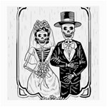 Day Of The Dead Wedding Medium Glasses Cloth