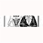 Day Of The Dead Wedding Large Bar Mat