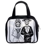 Day Of The Dead Wedding Classic Handbag (Two Sides)