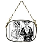 Day Of The Dead Wedding Chain Purse (Two Sides)