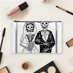 Day Of The Dead Wedding Cosmetic Bag (Medium)