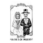 Day Of The Dead Wedding Memory Card Reader (Rectangular)