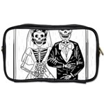 Day Of The Dead Wedding Toiletries Bag (Two Sides)