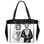 Day Of The Dead Wedding Oversize Office Handbag (2 Sides)