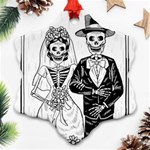 Day Of The Dead Wedding Ornament (Snowflake)