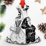 Day Of The Dead Wedding Christmas Tree Ornament (Two Sides)