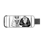 Day Of The Dead Wedding Portable USB Flash (One Side)