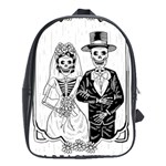 Day Of The Dead Wedding School Bag (XL)