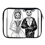 Day Of The Dead Wedding Apple iPad Zipper Case