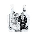 Day Of The Dead Wedding Full Print Recycle Bag (S)