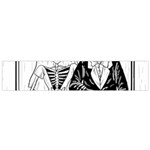 Day Of The Dead Wedding Small Flano Scarf